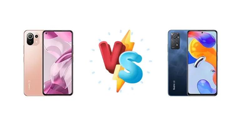 Xiaomi 11 Lite 5G NE vs Xiaomi Redmi Note 11 Pro 5G