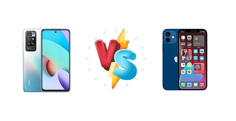 Xiaomi Redmi 10 Prime vs Apple iPhone 12