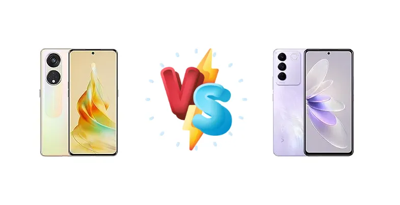 Oppo Reno8 T 5G vs vivo V27e