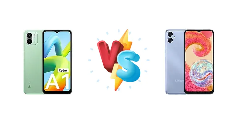Redmi A1 vs Galaxy A04e: Budget Phone Showdown