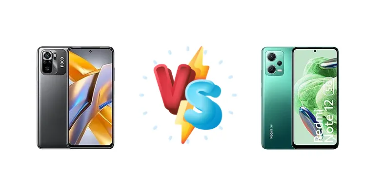 Xiaomi Poco M5s vs Xiaomi Redmi Note 12