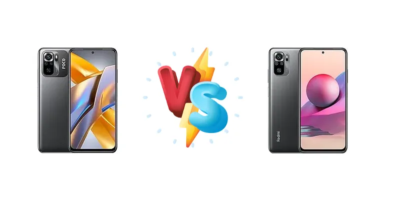 Xiaomi Poco M5s vs Xiaomi Redmi Note 10S