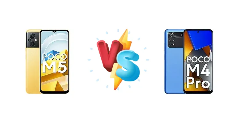 Xiaomi Poco M5 vs Xiaomi Poco M4 Pro