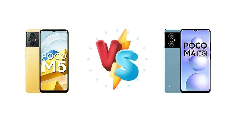 Xiaomi Poco M5 (India) vs Xiaomi Poco M4 5G (India)