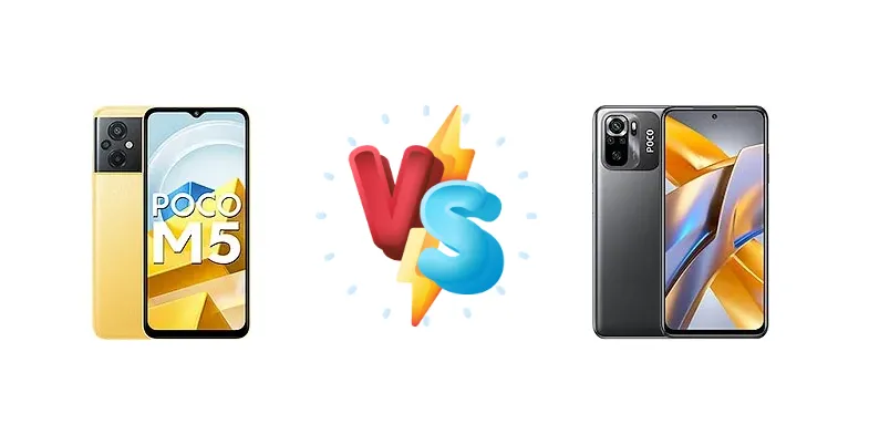 Xiaomi Poco M5 (India) vs Xiaomi Poco M5s