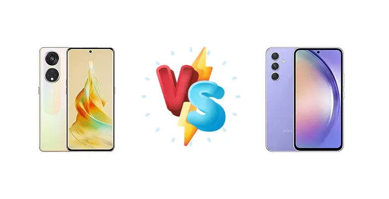 Oppo Reno8 T 5G vs Samsung Galaxy A54