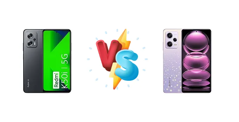 Xiaomi Redmi K50i vs Xiaomi Redmi Note 12 Pro