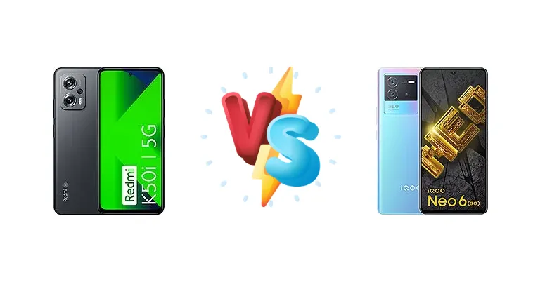 Xiaomi Redmi K50i vs vivo iQOO Neo 6