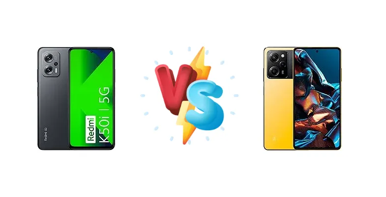 Xiaomi Redmi K50i vs Xiaomi Poco X5 Pro