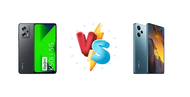 Xiaomi Redmi K50i vs Xiaomi Poco F5