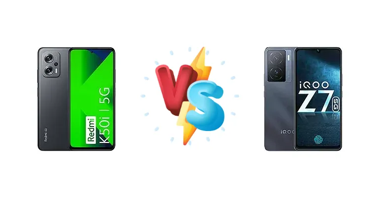 Xiaomi Redmi K50i vs vivo iQOO Z7