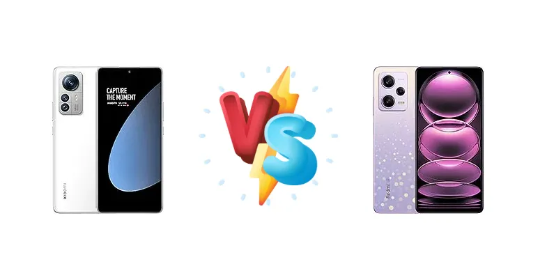 Xiaomi 12S Pro vs Xiaomi Redmi Note 12 Pro