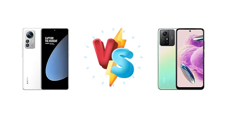 Xiaomi 12S Pro vs Xiaomi Redmi Note 12S