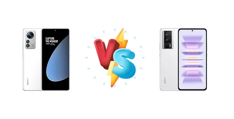 Xiaomi 12S Pro vs Xiaomi Redmi K60 Pro
