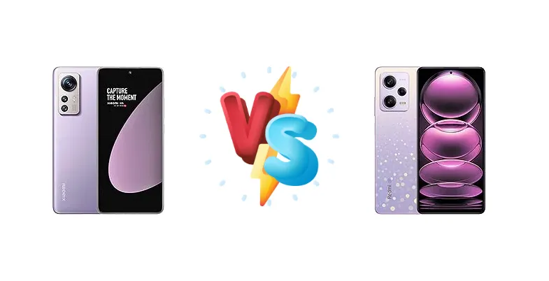 Xiaomi 12S vs Xiaomi Redmi Note 12 Pro