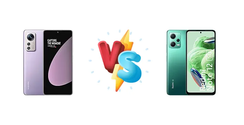 Xiaomi 12S vs Xiaomi Redmi Note 12