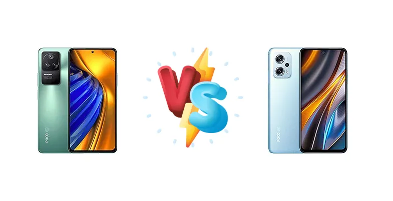 Xiaomi Poco F4 vs Xiaomi Poco X4 GT