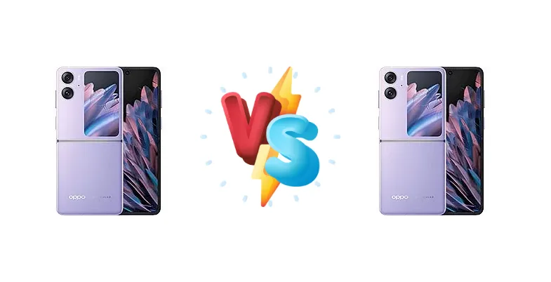Oppo Find N2 Flip vs Oppo Find N2 Flip