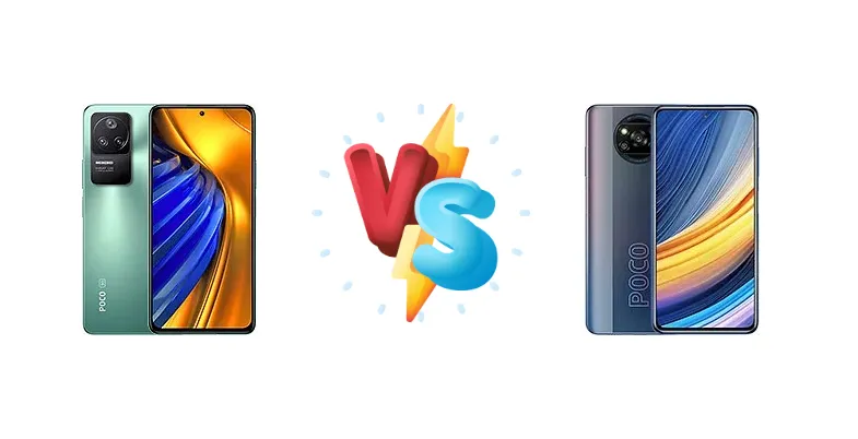 Xiaomi Poco F4 vs Xiaomi Poco X3 Pro