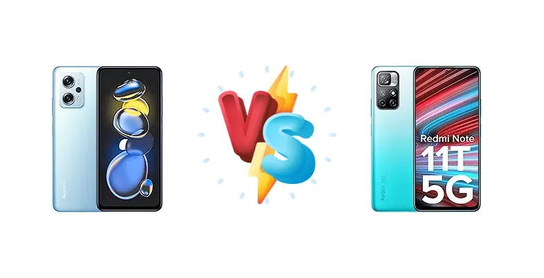 Xiaomi Redmi Note 11T Pro vs Xiaomi Redmi Note 11T 5G