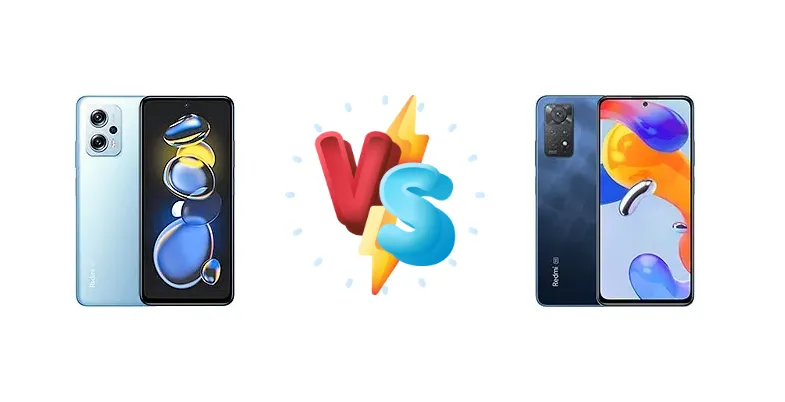 Xiaomi Redmi Note 11T Pro vs Xiaomi Redmi Note 11 Pro 5G