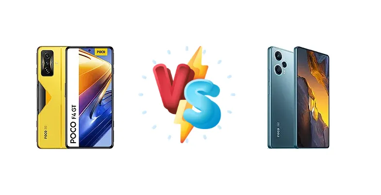 Xiaomi Poco F4 GT vs Xiaomi Poco F5