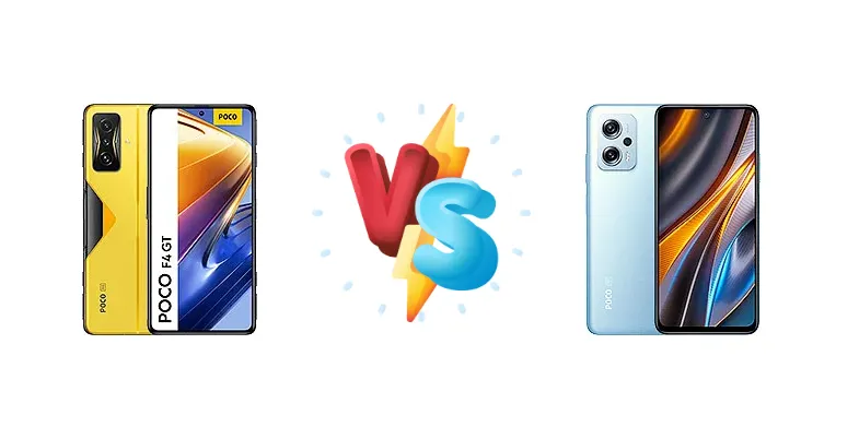Xiaomi Poco F4 GT vs Xiaomi Poco X4 GT