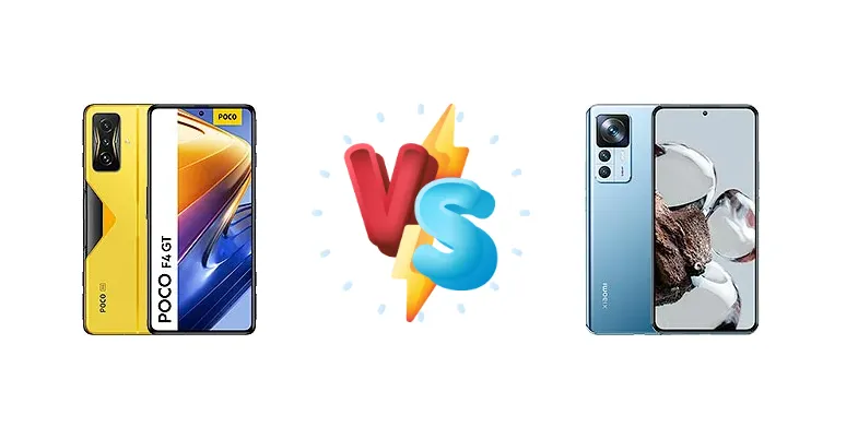 Xiaomi Poco F4 GT vs Xiaomi 12T