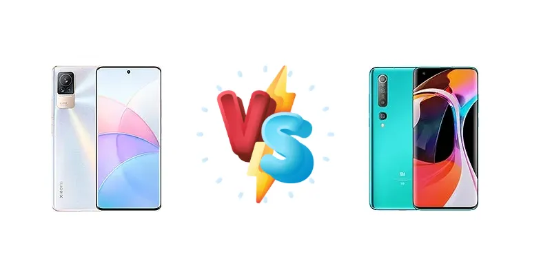 Xiaomi Civi 1S vs Xiaomi Mi 10 5G