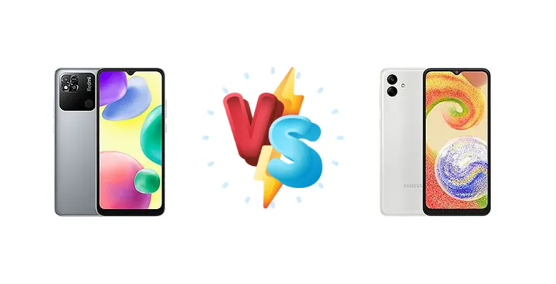 Xiaomi Redmi 10A vs Samsung Galaxy A04