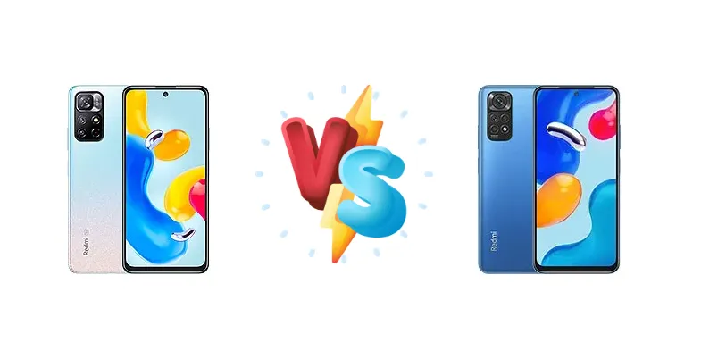 Xiaomi Redmi Note 11S 5G vs Xiaomi Redmi Note 11S