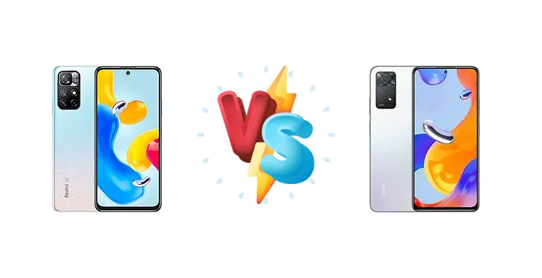 Xiaomi Redmi Note 11S 5G vs Xiaomi Redmi Note 11 Pro