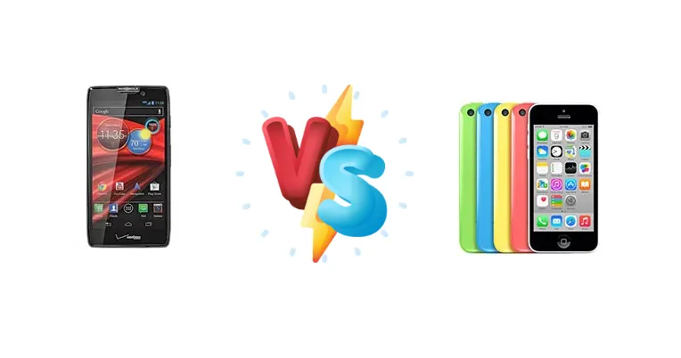 RAZR MAXX HD vs iPhone 5c: Which Retro Phone Reigns?