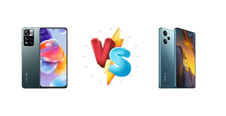 Xiaomi Redmi Note 11 Pro+ 5G vs Xiaomi Poco F5