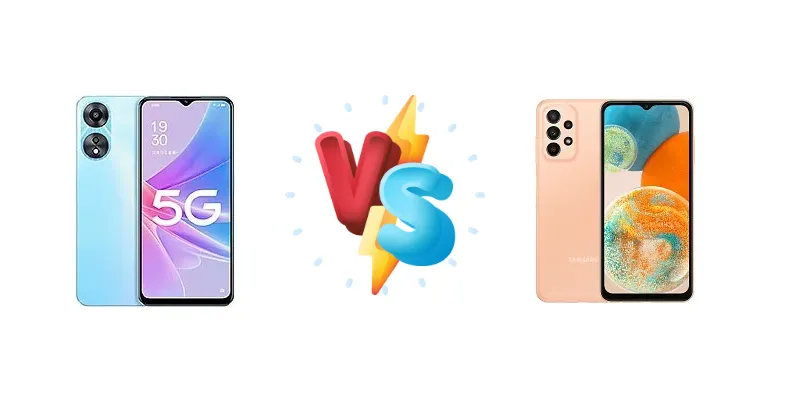 Oppo A58x vs Samsung Galaxy A23 5G