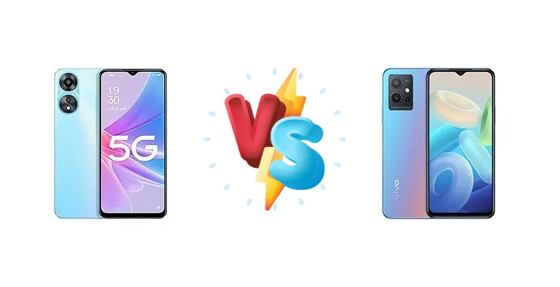 Oppo A58x vs vivo Y55s (2023)