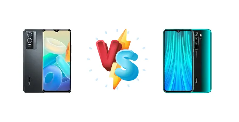 vivo Y76s vs Xiaomi Redmi Note 8 Pro