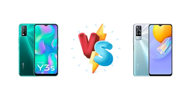 vivo Y3s (2021) vs vivo Y51a