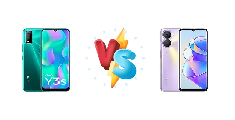 vivo Y3s (2021) vs Honor Play 40 Plus