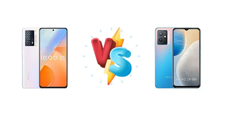 vivo iQOO Z5 vs vivo iQOO Z6