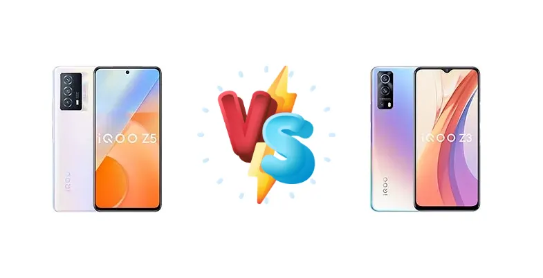 vivo iQOO Z5 vs vivo iQOO Z3