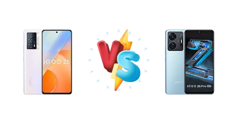 vivo iQOO Z5 vs vivo iQOO Z6 Pro