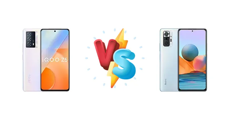 vivo iQOO Z5 vs Xiaomi Redmi Note 10 Pro