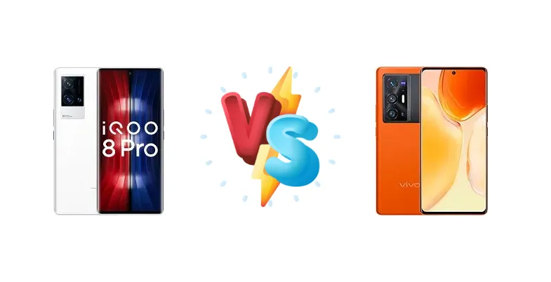 vivo iQOO 8 Pro vs vivo X70 Pro+