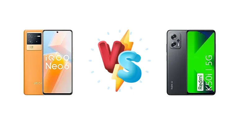iQOO Neo6 vs Redmi K50i: Which Phone Reigns Supreme?