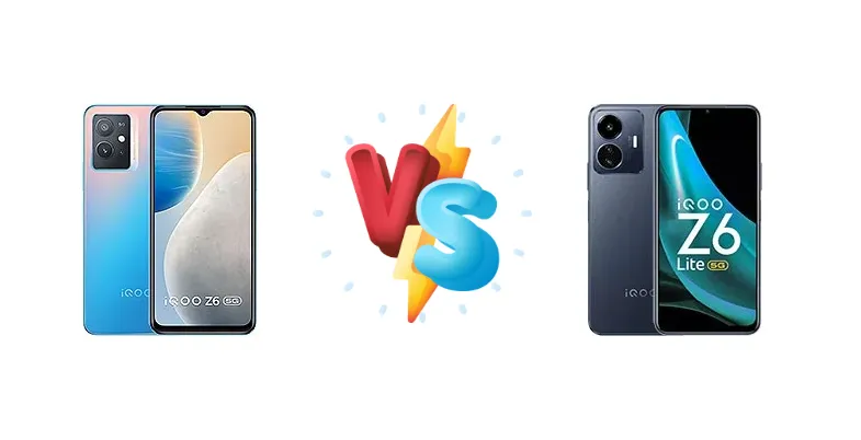 vivo iQOO Z6 vs vivo iQOO Z6 Lite