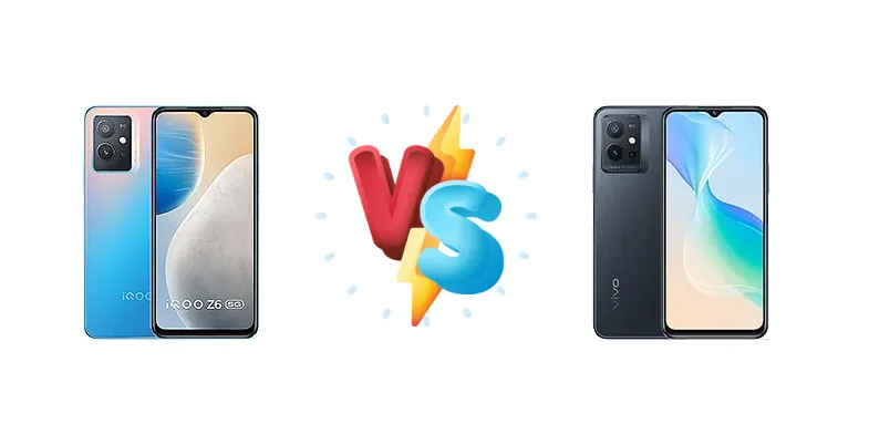 vivo iQOO Z6 vs vivo T1 5G