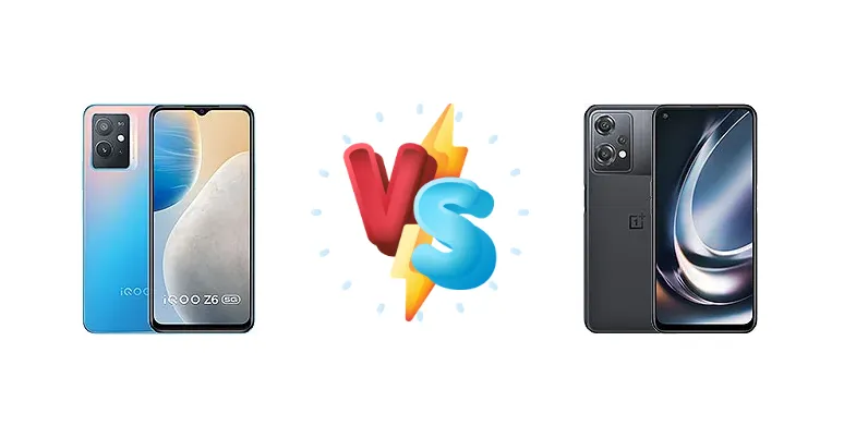 vivo iQOO Z6 vs OnePlus Nord CE 2 Lite 5G