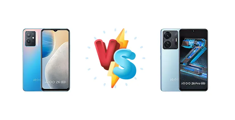 vivo iQOO Z6 vs vivo iQOO Z6 Pro