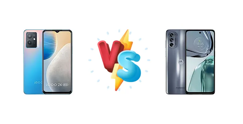 vivo iQOO Z6 vs Motorola Moto G62 5G